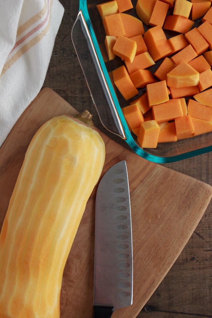 How to Cut a Butternut Squash