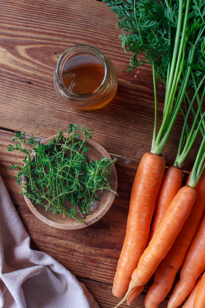 Honey-Roasted Carrots Ingredients