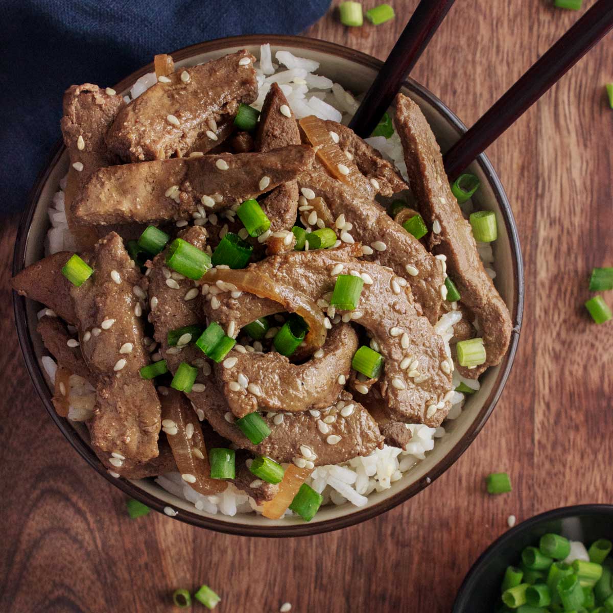 Asian Stir Fried Liver Recipe