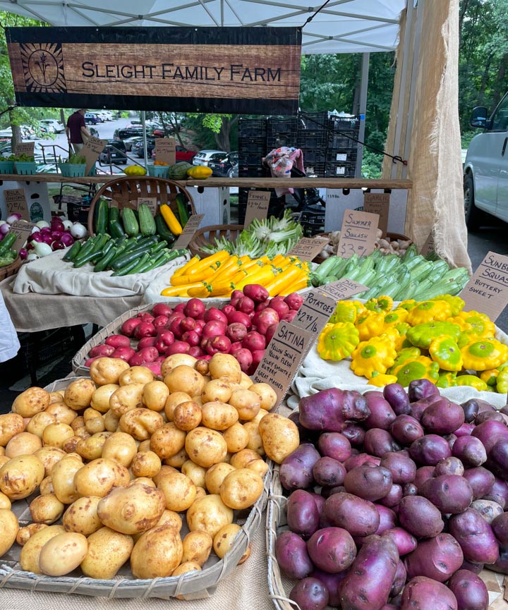 Sleight Family Farm at the North Asheville Tailgate Market