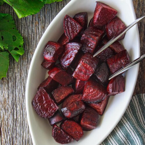 Simple Roasted Beets Recipe | How to Roast Beets - Fed by the Farm