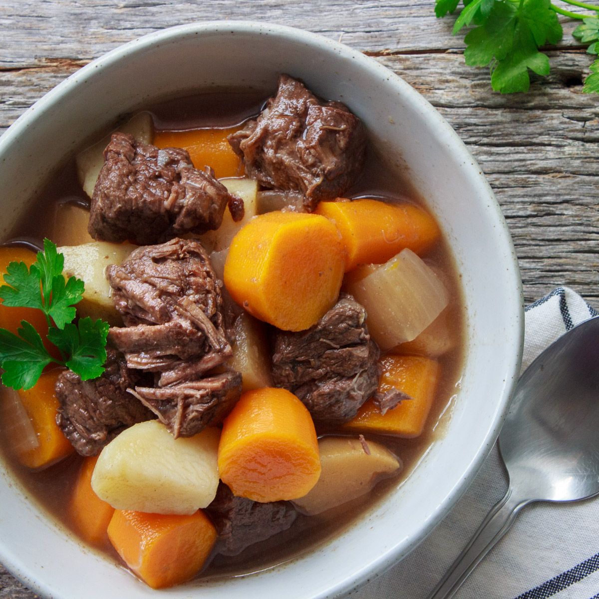 Gluten-Free Beef Stew on the Stovetop