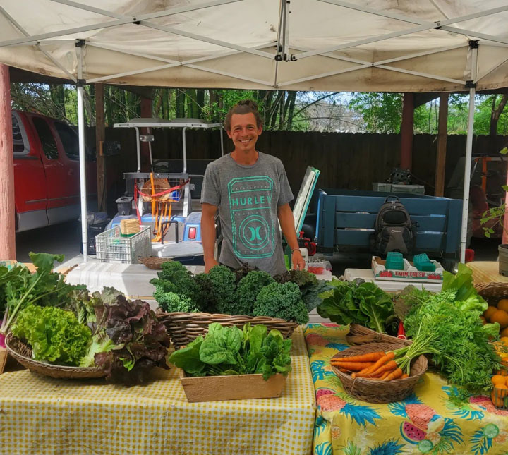 Eco Farm at the Sunday Farmers Market at Sweetwater Farm