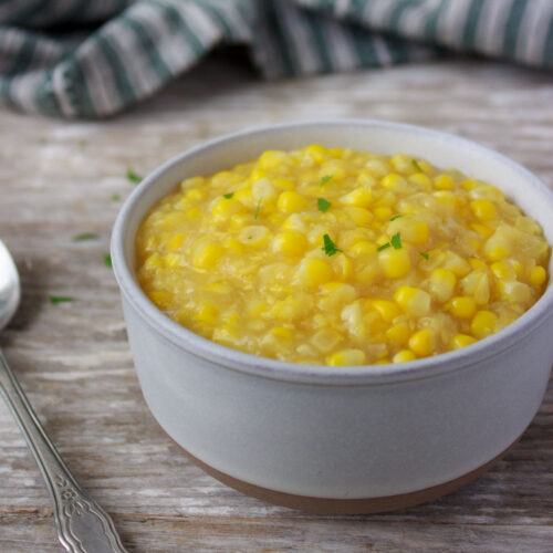 How To Make Creamed Corn From Fresh Corn (Homemade Recipe)