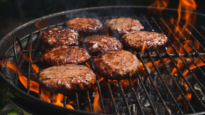 Perfectly Grilled Grass-Fed Burgers