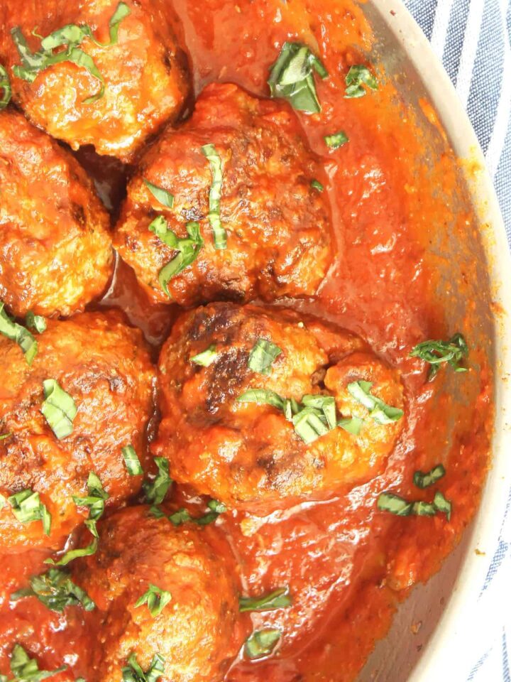 Bison Italian Meatballs