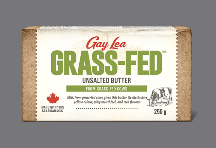 Gay Lea Grass-Fed Butter from Canada
