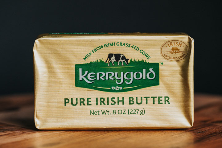Kerrygold grass-fed butter from Ireland