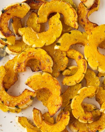 How to Cook Delicata Squash (Easy Roasted Method)